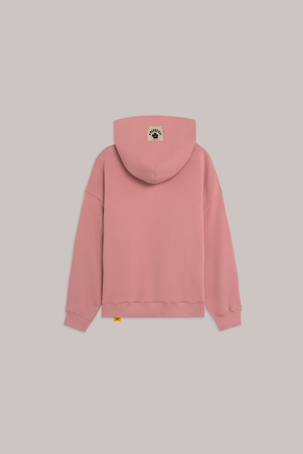 A Paper Kid Washed-Effect Hoodie